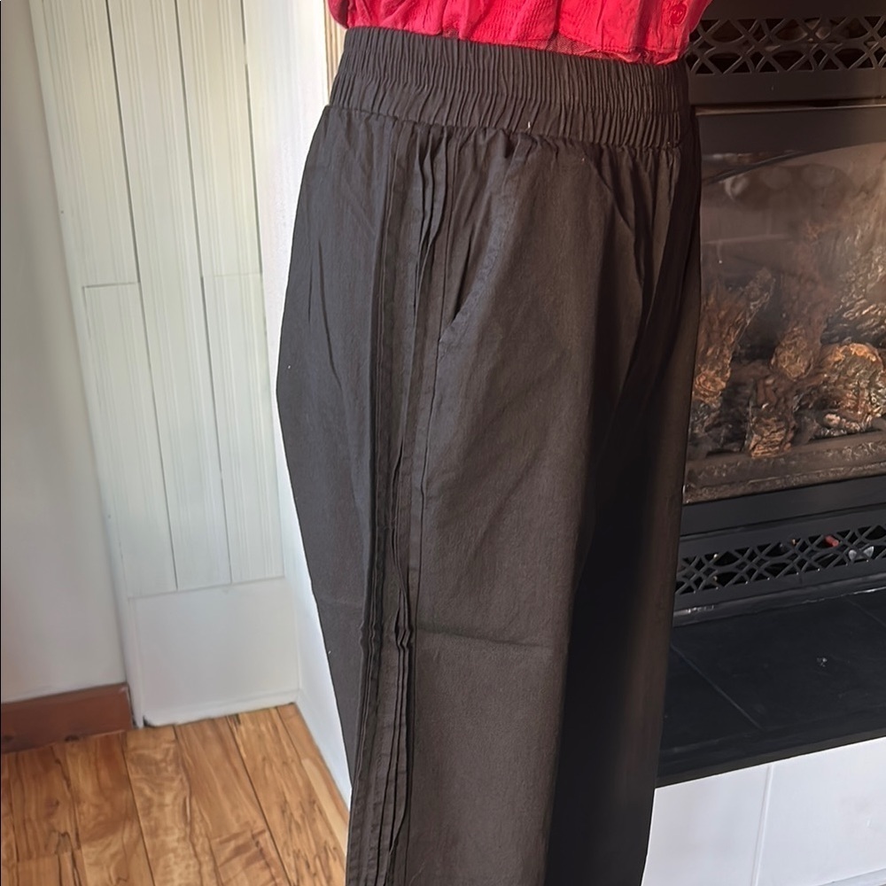 Preeya Closet Black Wide-Leg Pants - Picture 6 of 8